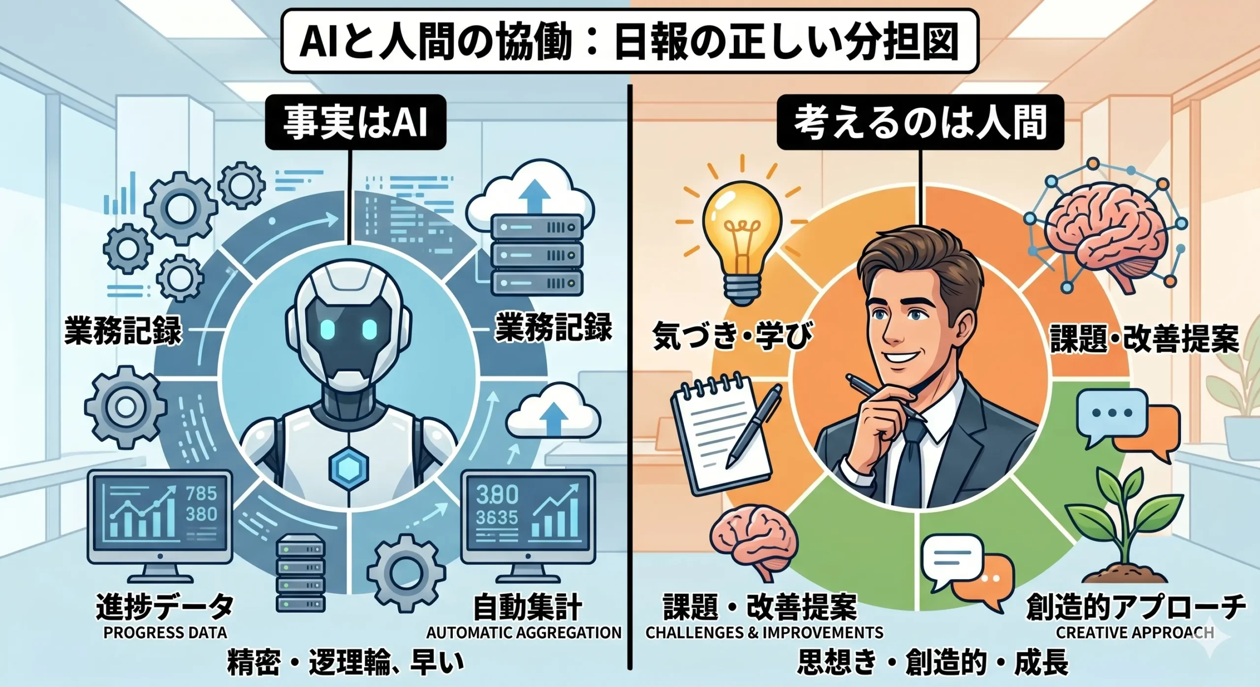 AI 人間 分担